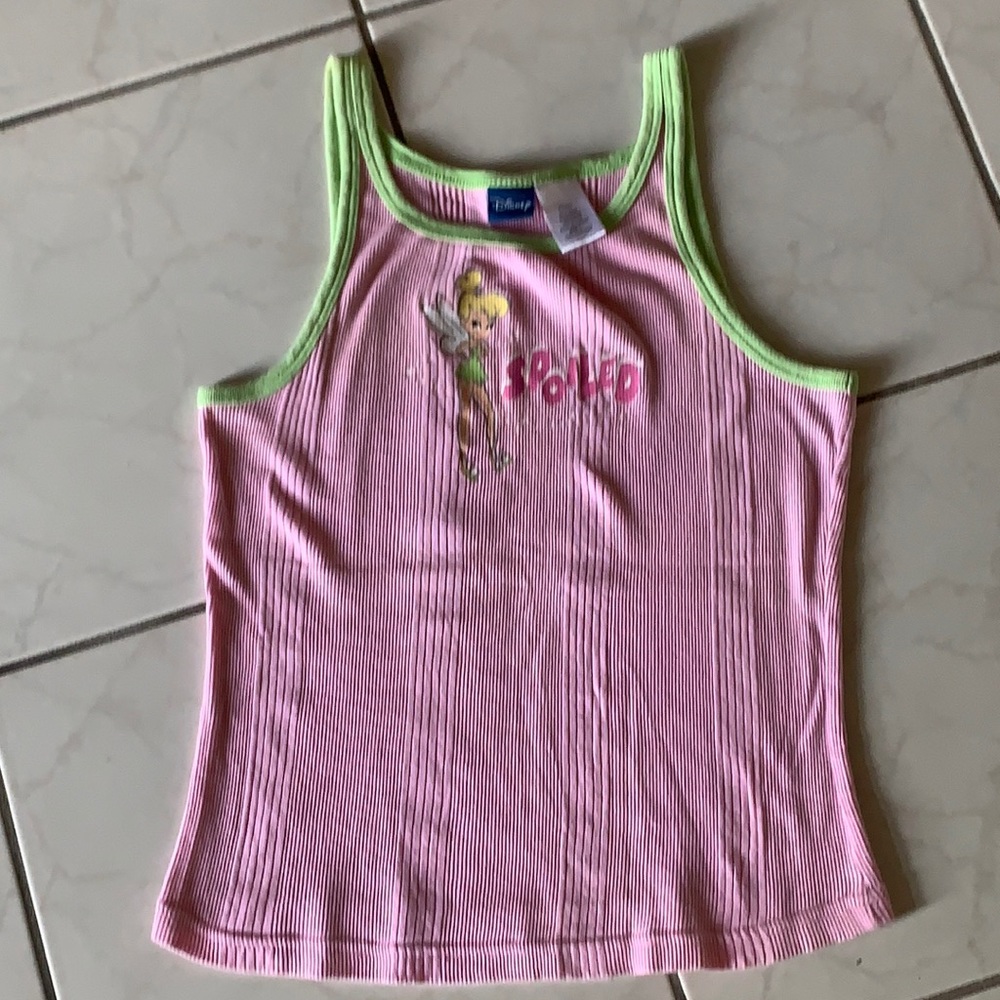 Disney “Tinker bell” Junior Tank Top